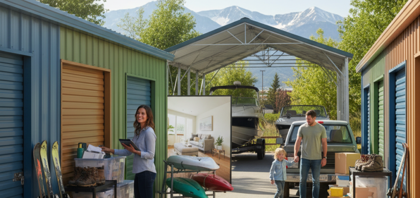 How Self Storage in Heber Can Assist During a Moving Process