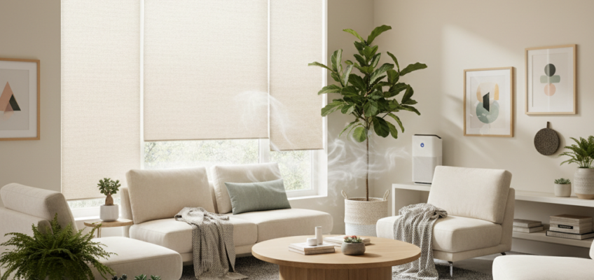 How Do Blinds Influence Indoor Air Quality in Park City?